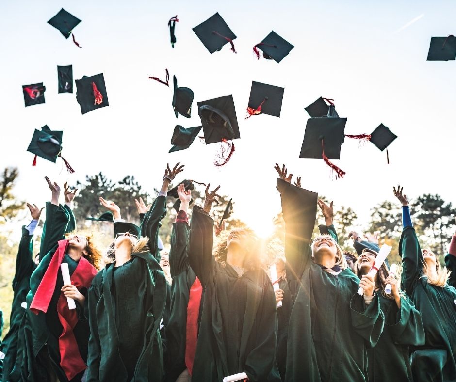 Graduates on graduation day - Why Graduates Struggle to Find Jobs in the UK